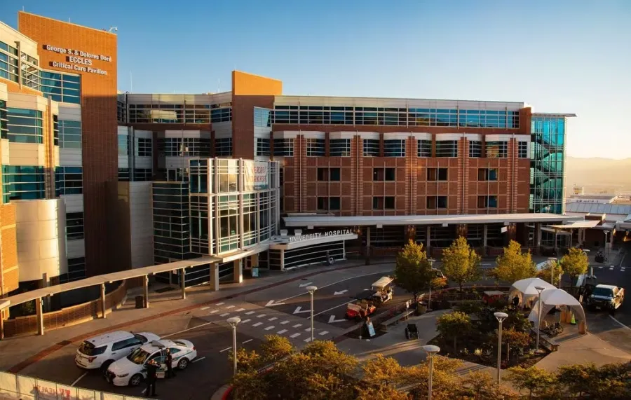 (Francisco Kjolseth | The Salt Lake Tribune) The sun sets on the University of Utah Hospital on Friday, Oct. 16, 2020. Health care workers within the U.'s medical system have formed a union, which was announced on Tuesday, Nov. 14, 2023.  By Courtney Tanner   | Nov. 14, 2023, 10:26 a.m. | Updated: Nov. 16, 2023, 4:21 p.m.